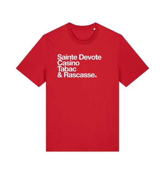 Red Printed T-shirt Front