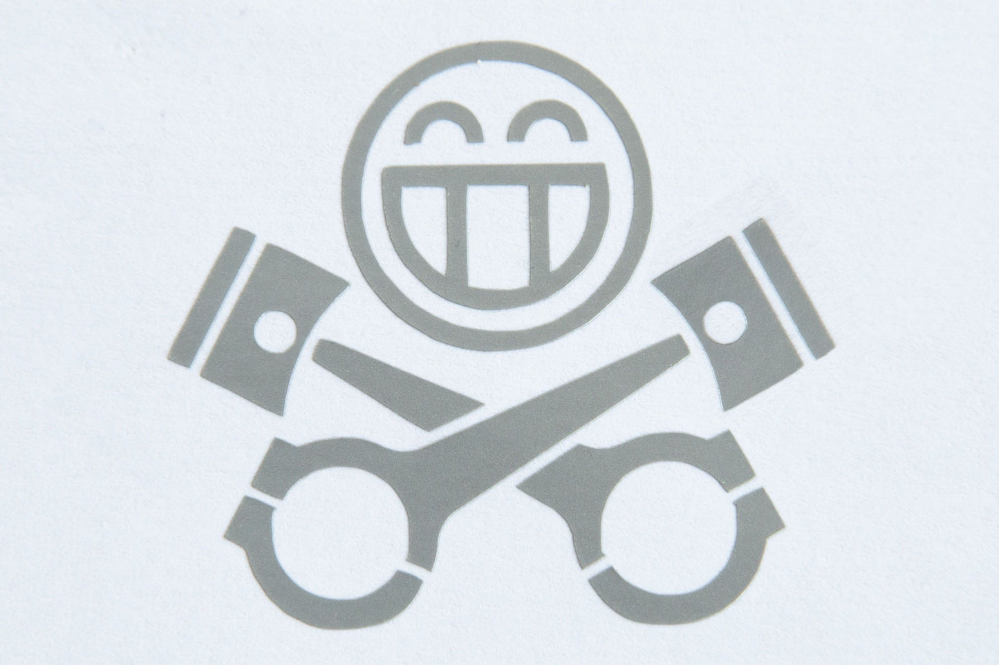 Grey Sticker Front