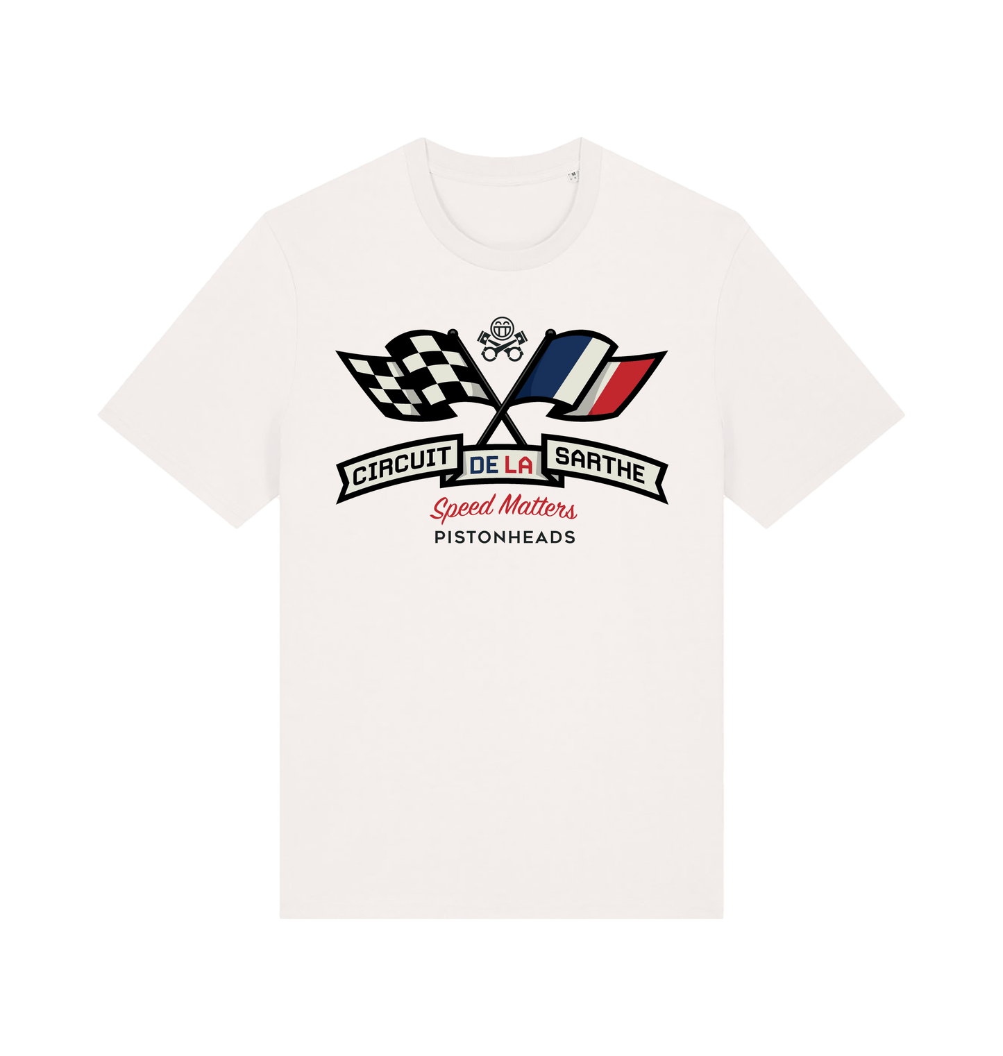 Off White Printed T-shirt Front