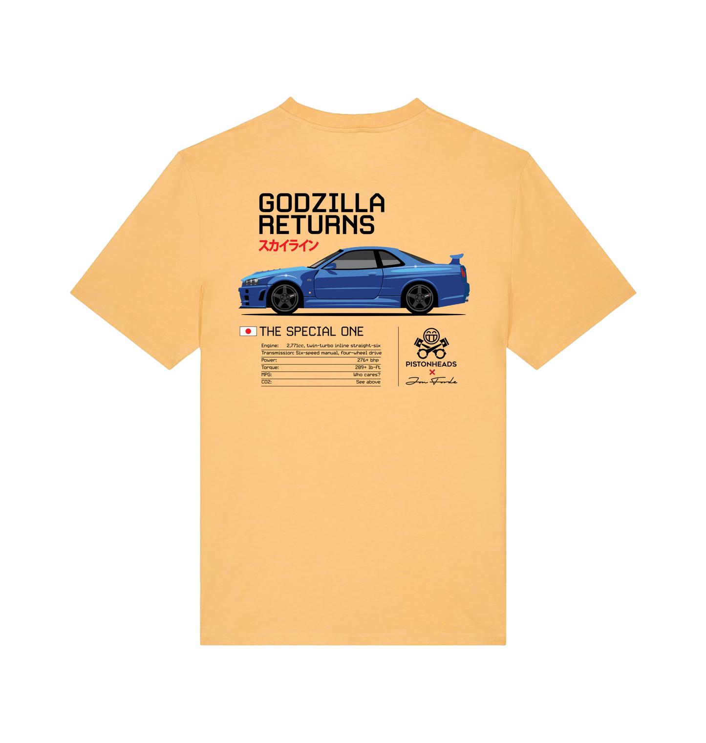 Nispero Printed T-shirt Back