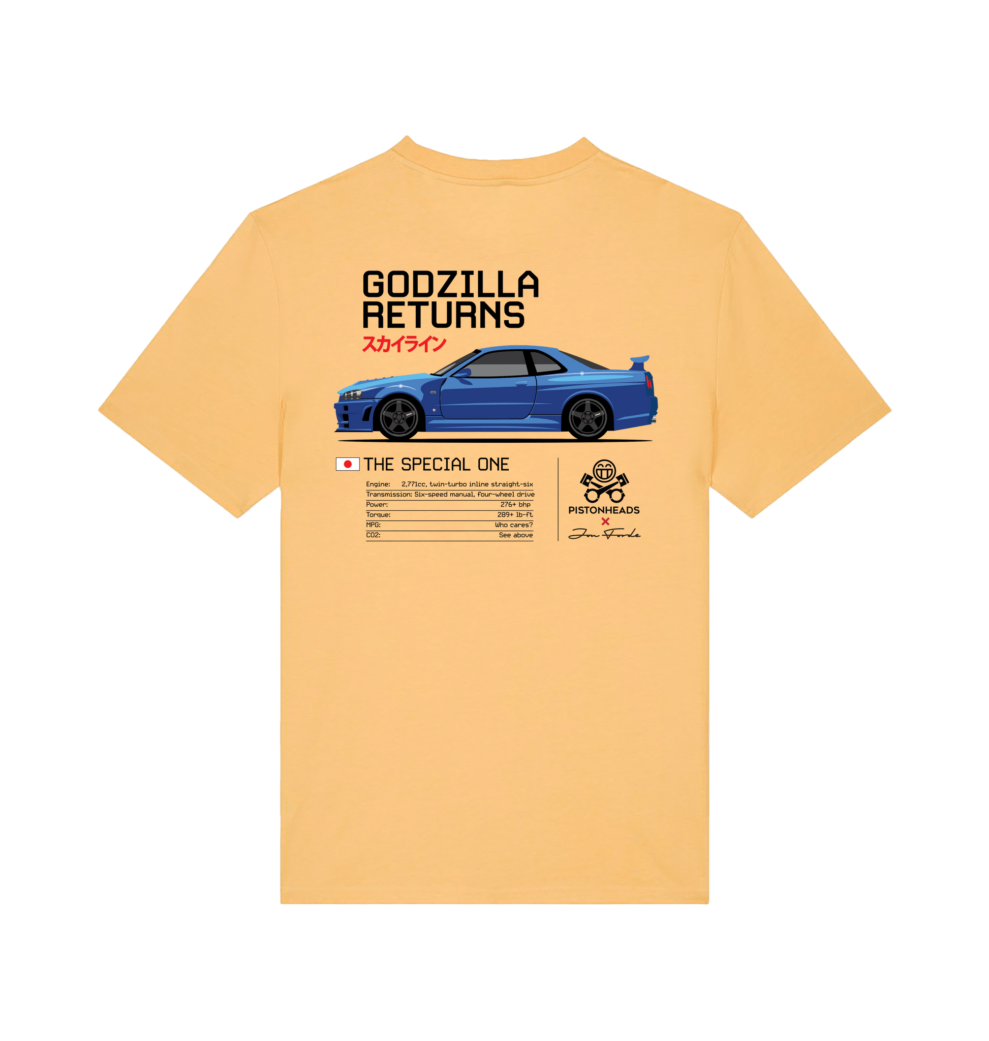 Nispero Printed T-shirt Back
