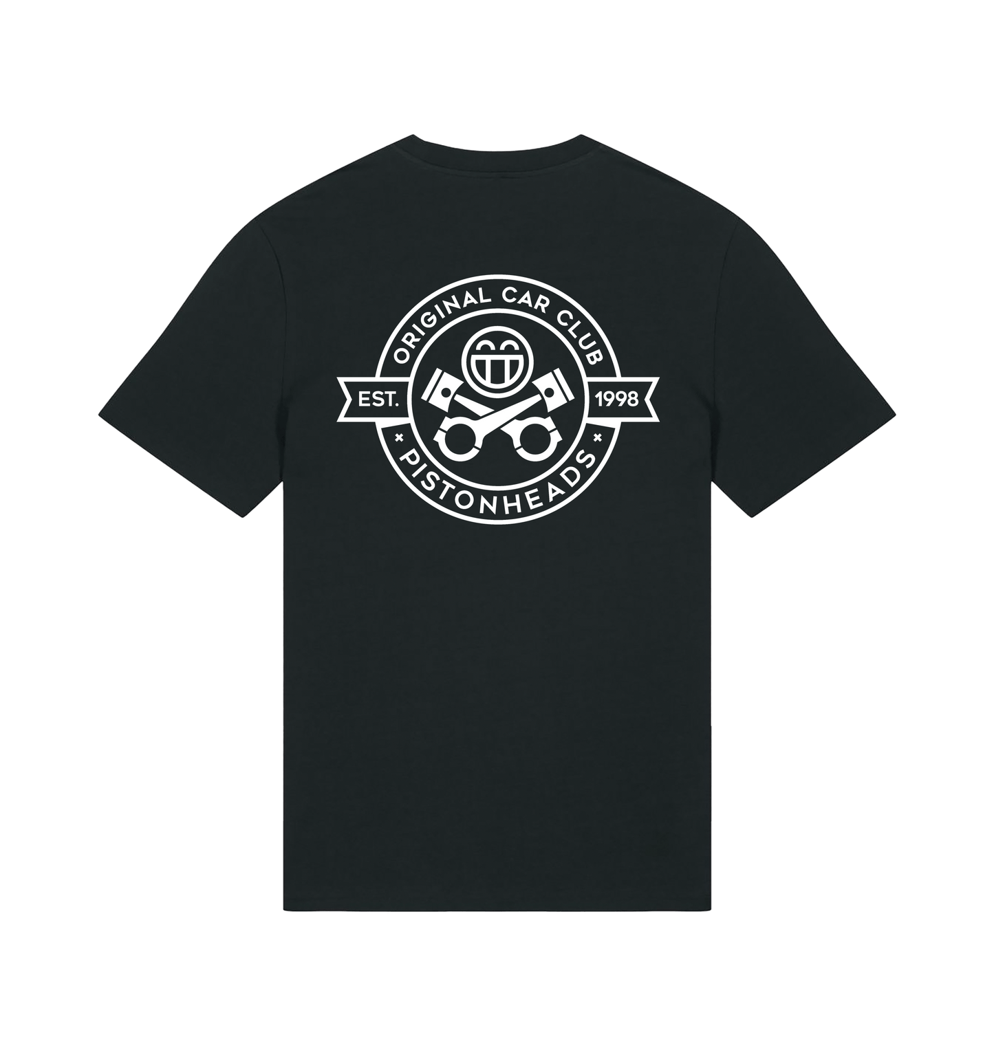 Black Printed T-shirt Back