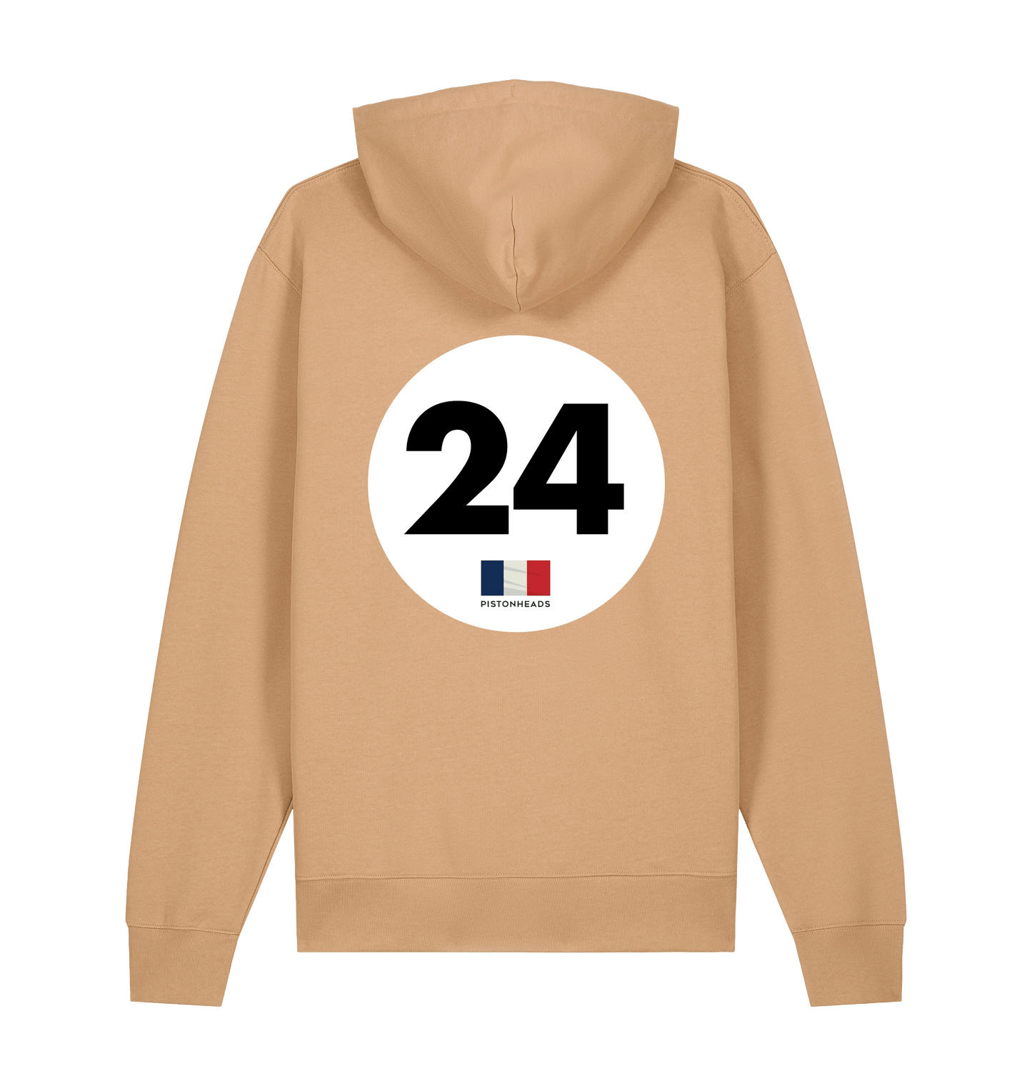 Latte Printed Sweater Back