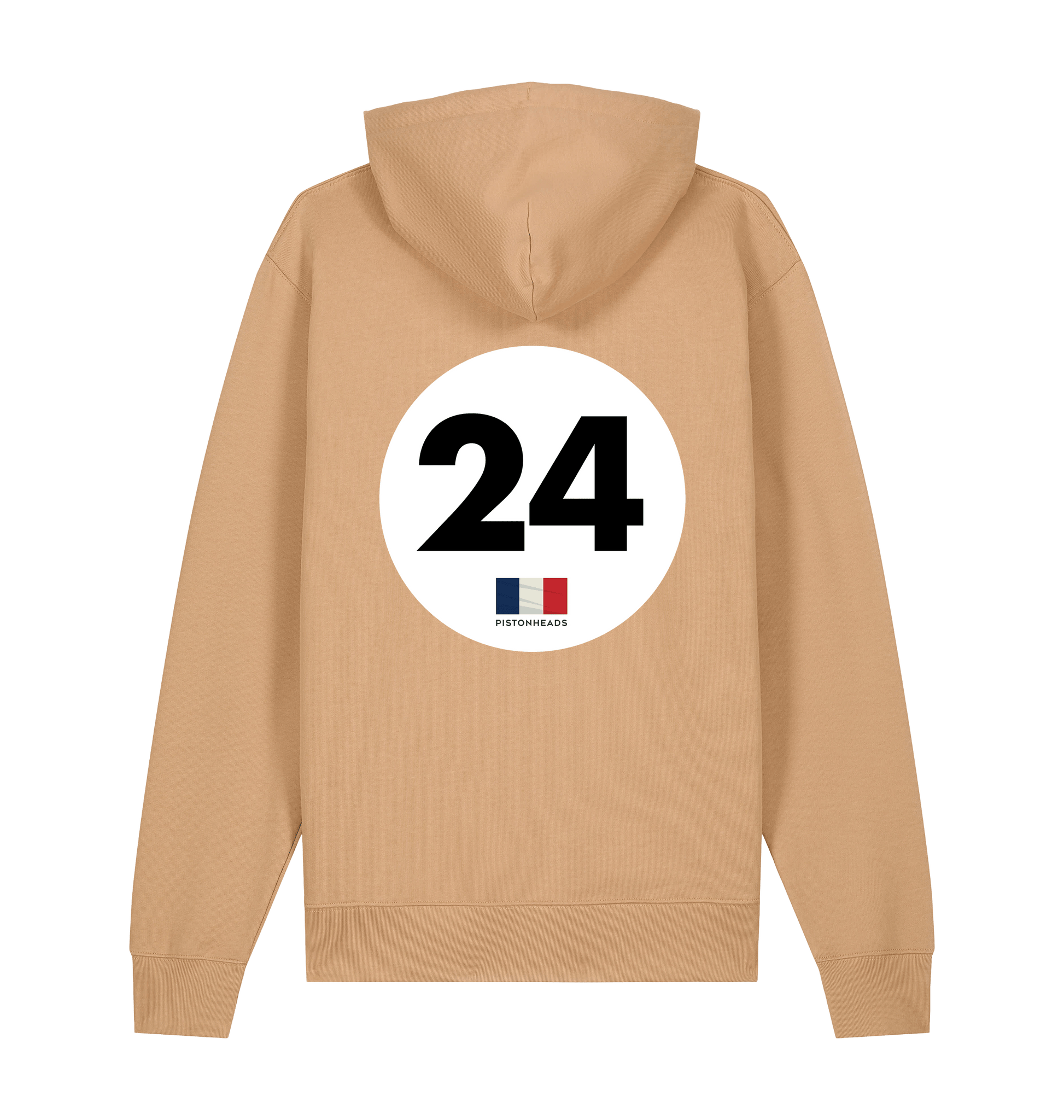 Latte Printed Sweater Back