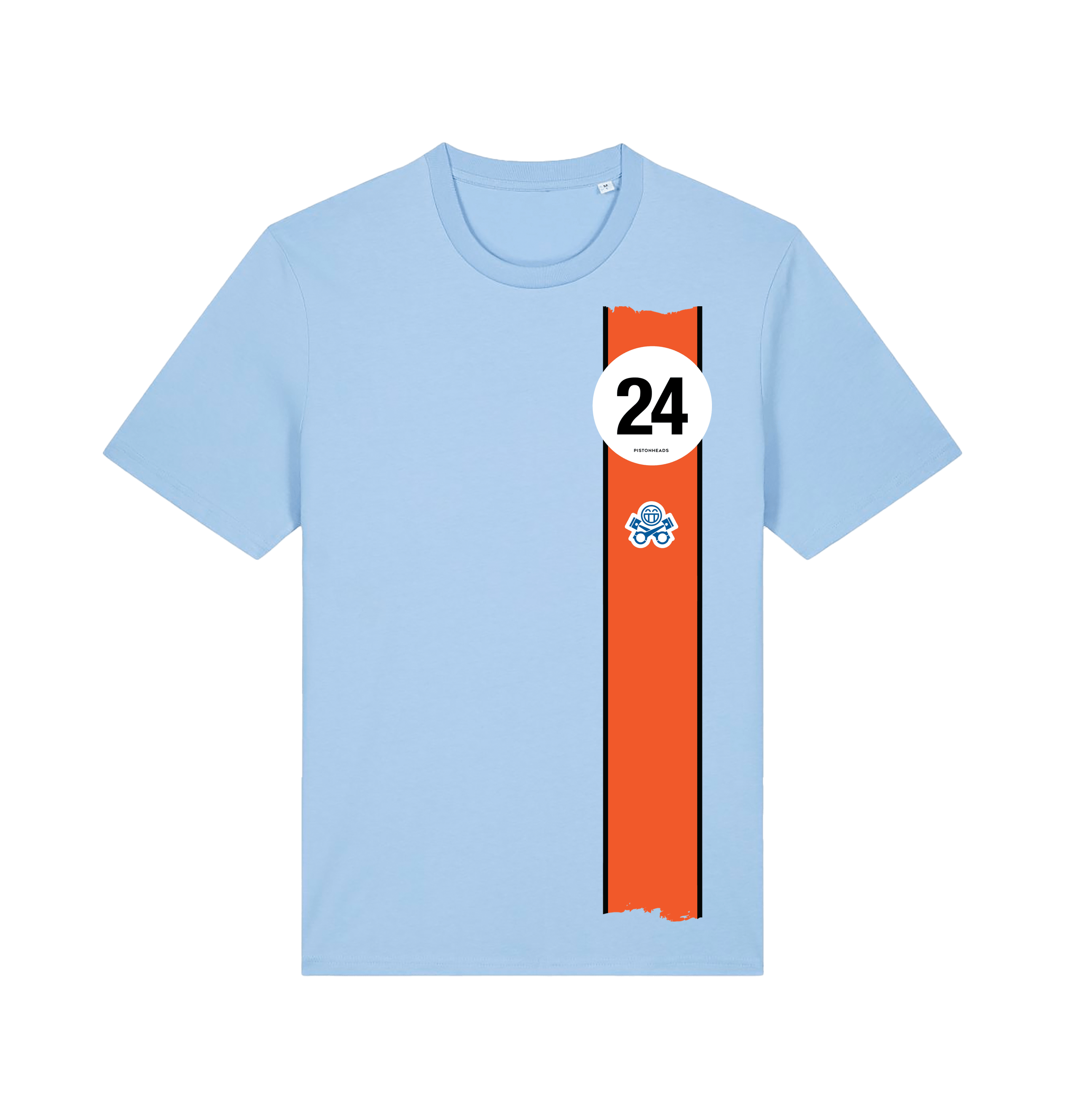 Blue Soul Printed T-shirt Front