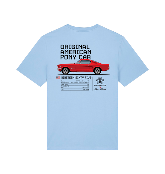 Blue Soul Printed T-shirt Back