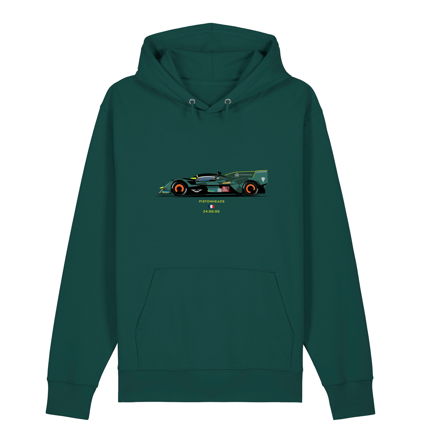 Glazed Green Printed Sweater Front