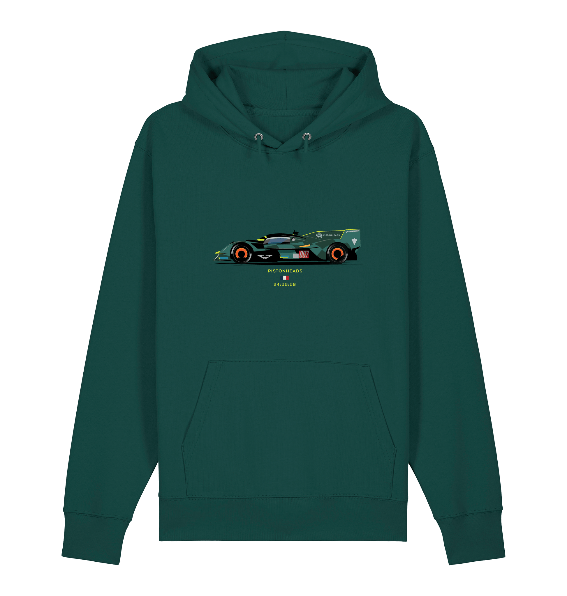 Glazed Green Printed Sweater Front