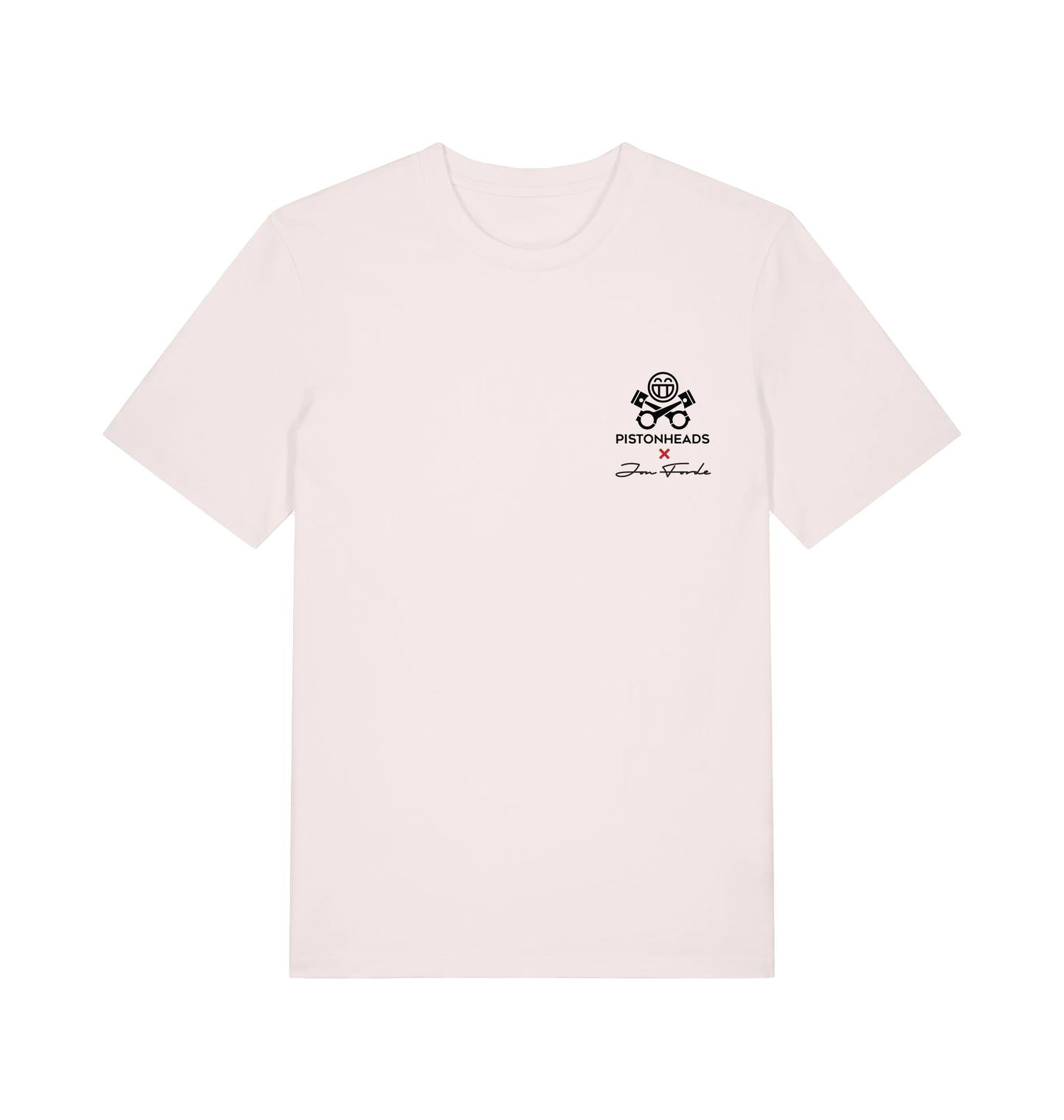 Vintage White Printed T-shirt Front